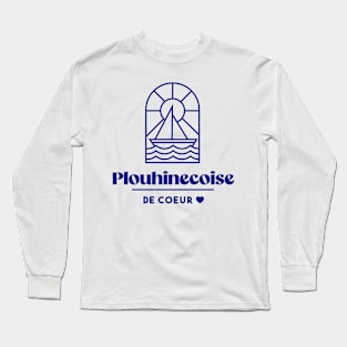 Plouhinecois at heart - Brittany Morbihan 56 BZH Mer Plouhinec Long Sleeve T-Shirt